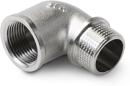 Угольник латунный резьбовой наружный /внутренний