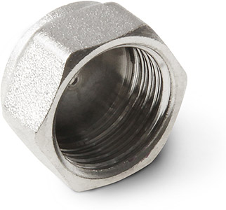 Заглушка латунная резьбовая с внутренней резьбой