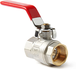 Кран шаровой полнопроходной ручка рычаг, В/В